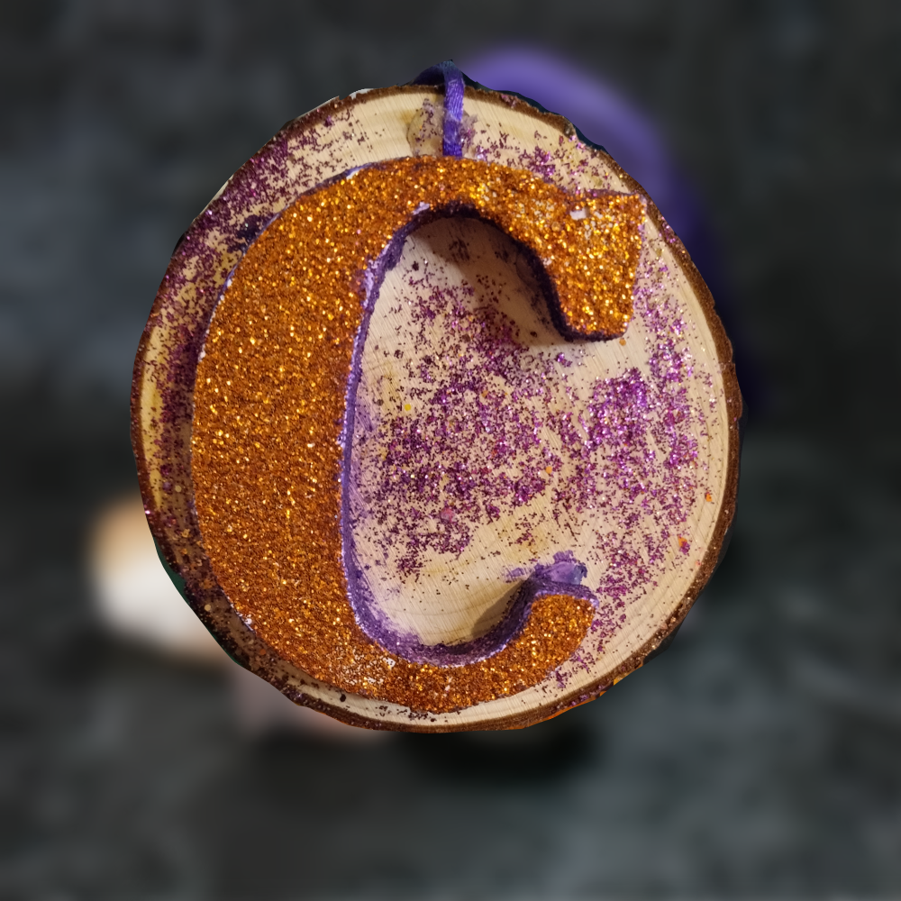Clemson 'C' Paw, Dimensional Wall Hanging, Ornament